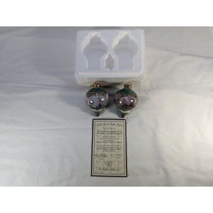 Lena Liu Treasury Of Jeweled Hummingbirds Ornaments Set 3 Bradford Editions 1998